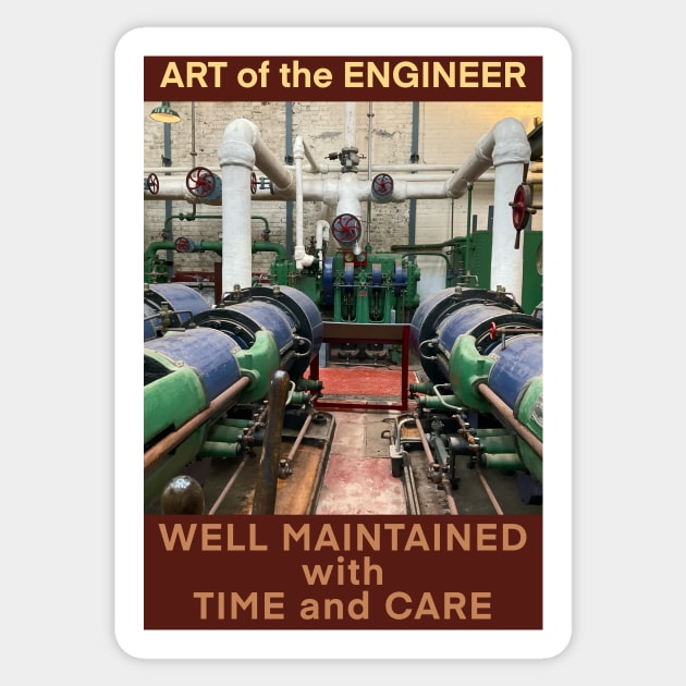 ART of the ENGINEER Sticker by Insights Scotland